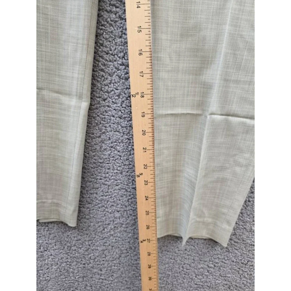 Calvin Klein Slim-Fit Dress Pants Men's 38Wx30L Taupe Solid Zip/Button Closure
